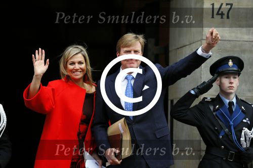 Amsterdam 13 januari 2015
Nieuwjaarsreceptie Koning Willem Alexander en Koningin Maxima in het paleis op de dam.