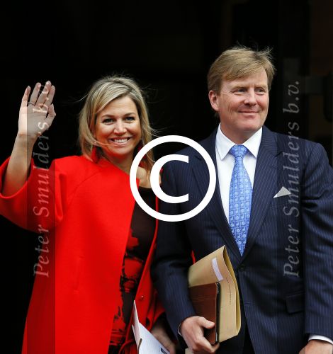 Amsterdam 13 januari 2015
Nieuwjaarsreceptie Koning Willem Alexander en Koningin Maxima in het paleis op de dam.