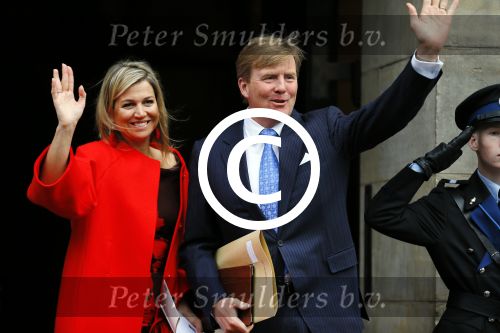 Amsterdam 13 januari 2015
Nieuwjaarsreceptie Koning Willem Alexander en Koningin Maxima in het paleis op de dam.