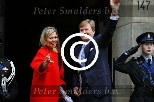 Amsterdam 13 januari 2015
Nieuwjaarsreceptie Koning Willem Alexander en Koningin Maxima in het paleis op de dam.
