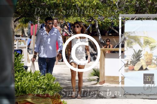 Curacao 27 december 2014
Kristel Hoekstra met vriend bij Zest op Curacao.