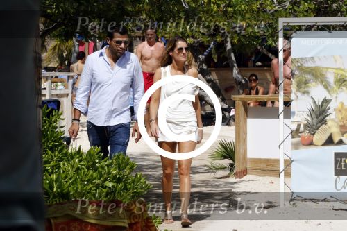 Curacao 27 december 2014
Kristel Hoekstra met vriend bij Zest op Curacao.