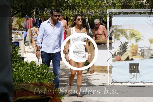 Curacao 27 december 2014
Kristel Hoekstra met vriend bij Zest op Curacao.