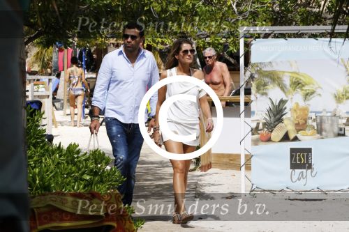 Curacao 27 december 2014
Kristel Hoekstra met vriend bij Zest op Curacao.