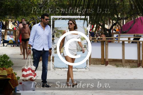 Curacao 27 december 2014
Kristel Hoekstra met vriend bij Zest op Curacao.
