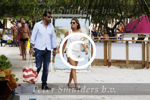 Curacao 27 december 2014
Kristel Hoekstra met vriend bij Zest op Curacao.