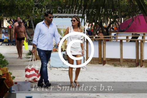 Curacao 27 december 2014
Kristel Hoekstra met vriend bij Zest op Curacao.