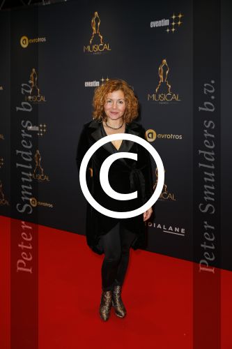 Utrecht 7 januari 2015
Musical awards gala in het Beatrix theater. Maaike Widdershoven met man