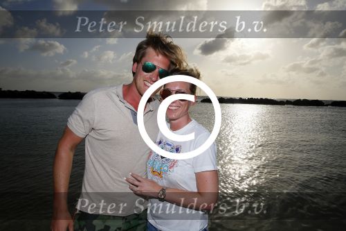 Curacao 31 december 2014
Nick Nielsen heeft met kerst zijn vriendin Joyce ten huwelijk gevraagd in Nederland en is daarna met haar op vakantie gegaan naar Curacao