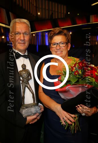 Amsterdam 16 december 2014
Sportman van het jaar verkiezing in de RAI.
Ouders Arjen Robben