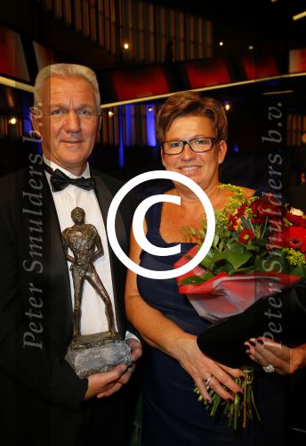 Amsterdam 16 december 2014
Sportman van het jaar verkiezing in de RAI.
Ouders Arjen Robben