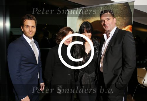 Amsterdam 14 januari 2015
Premiere Greencard warriors van Miriam Kruishoop in het eye theater.
Met Paul Schulten en moeder