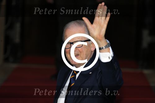 Amsterdam 13 januari 2015
Nieuwjaarsreceptie Koning Willem Alexander en Koningin Maxima in het paleis op de dam.
Pieter v Vollenhoven in zijn volkswagen Phaeton