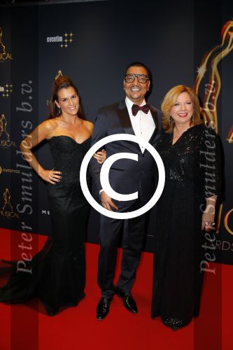 Utrecht 7 januari 2015
Musical awards gala in het Beatrix theater.
Loretta Schrijver Quinty Trustfull en Jurgen raymann