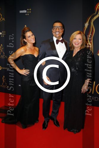 Utrecht 7 januari 2015
Musical awards gala in het Beatrix theater.
Loretta Schrijver Quinty Trustfull en Jurgen raymann