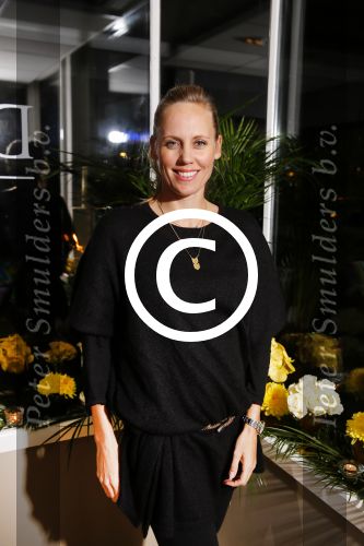 Amsterdam 12 januari 2015
Presentatie nieuwe geur van Roberto Cavalli bij restaurant Diverto.
Regina Romeijn zwanger van haar tweede kindje