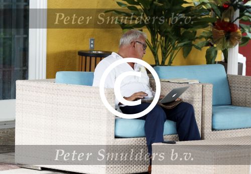 Curacao 27 december 2014
Rick Felderhof werkt aan een boek op Curacao.