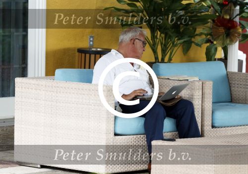 Curacao 27 december 2014
Rick Felderhof werkt aan een boek op Curacao.
