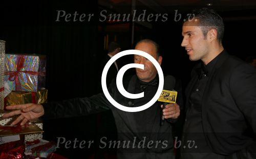 Amsterdam 16 december 2014
Sportman van het jaar verkiezing in de RAI.
Robin v Persie