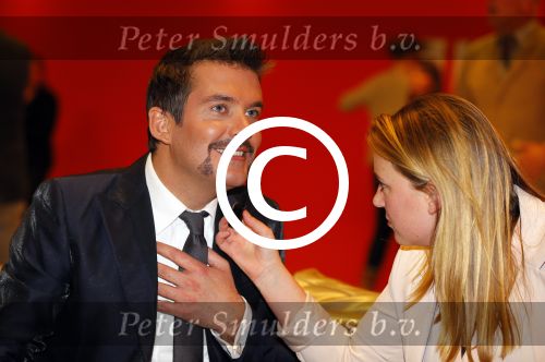Utrecht 7 januari 2014
Ruben Nicolai met snor met bij musicalgala