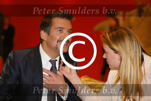 Utrecht 7 januari 2014
Ruben Nicolai met snor met bij musicalgala