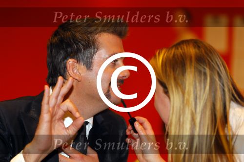 Utrecht 7 januari 2014
Ruben Nicolai met snor met bij musicalgala