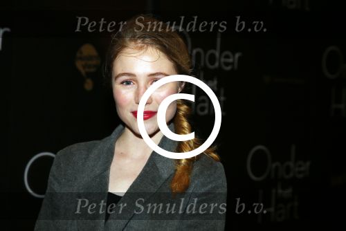 Amsterdam 12 januari 2015
Premiere onder het hart in het Anne theater.
Sigrid ten Napel met een vriendin