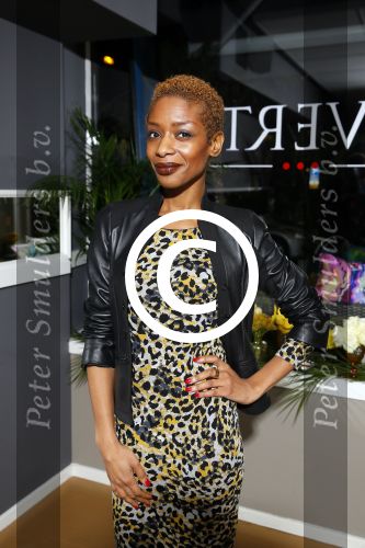 Amsterdam 12 januari 2015
Presentatie nieuwe geur van Roberto Cavalli bij restaurant Diverto.
Sylvana Simons