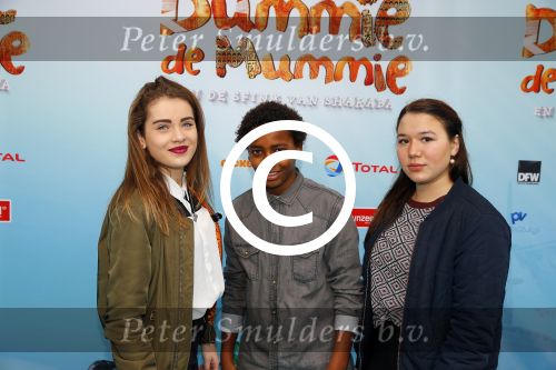 Amsterdam 6 december 2015
Premiere Dummie de Mummie in theater Amsterdam.