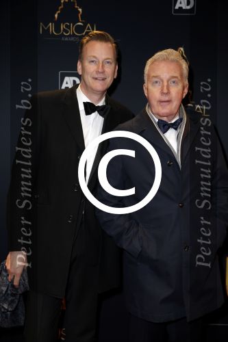 Utrecht 6 januari 2016
Uitreiking musical awards in het beatrixtheater. Andre v Duin met Martin