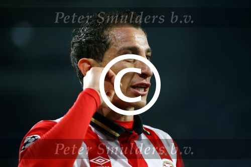 Eindhoven, 8 December 2015
laatste poulewedstrijd PSV-CSKA Moskou, eidnsatnd 2-1
PSV door naar de 1/8 finale
Andres Guardado