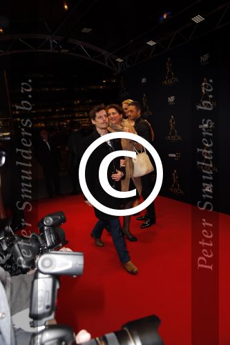 Utrecht 6 januari 2016
Uitreiking musical awards in het beatrixtheater. Annet Malherbe met zoon