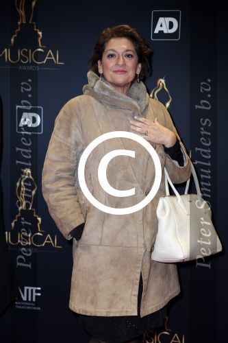 Utrecht 6 januari 2016
Uitreiking musical awards in het beatrixtheater. Annet Malherbe met zoon
