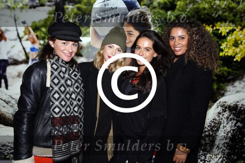 Amsterdam 4 januari 2016 
Opening Fit twenty six sportschool in het centraal station van Amsterdam.
Ashley Samwel is de eigenaresse. Fockeline Ouwerkerk met Sarah Chronis en Loretta Gerards