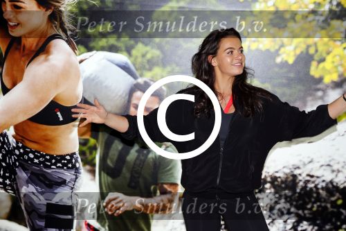 Amsterdam 4 januari 2016 
Opening Fit twenty six sportschool in het centraal station van Amsterdam.
Ashley Samwel is de eigenaresse