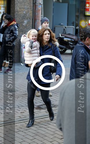 Amsterdam 17 januari 2016
Premiere Woezel en Pip in Tuschinski. Barbara Barend met dochter