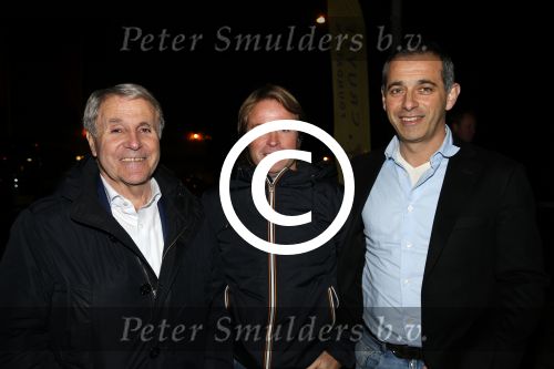 Amsterdam 14 december 2015
Galaavond bij de kookfabriek tbv Johan Cruijff foundation.
Bennie met Zoon Danny Muller en ...(r)