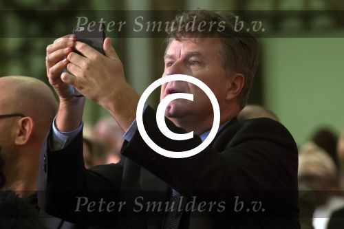 Koninklijke Familie bij uitreiking Prins Claus Prijs 2015 in het Koninklijk Paleis op de Dam. De Prins Claus Prijzen worden door het Prins Claus Fonds voor Cultuur en Ontwikkeling sinds 1997 jaarlijks toegekend aan kunstenaars, denkers en culturele organisaties. 

Royal Family at ceremony Prince Claus Award in 2015 at the Royal Palace on Dam Square. The Prince Claus Awards are presented by the Prince Claus Fund for Culture and Development since 1997 awarded annually to artists, thinkers and cultural organizations.

OP de foto / On the photo:  Boris Dittrich