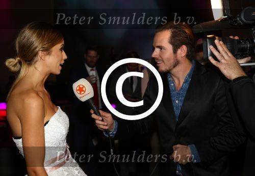 Amsterdam, 11 December 2015
Christie Bokma, vriendin van Rafael van der Vaart als model bij een modeshow van Monique Collignon op de Luxery Fair