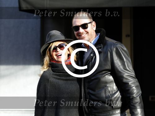 Amsterdam 28 november 2015 
Connie Breukhoven met vriend Eugene v Dun op de cornelis schuytstraat