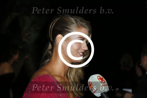Amsterdam 15 december 2015
Sportgala/ sportverkiezing sportman en sportvrouw van het jaar in de Rai.
Dafne Schippers