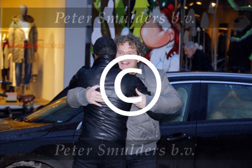 Amsterdam 4 januari 2016
Regilio Tuur ontmoet Ruud Gullit en Dirk Zeelenberg op de cornelis schuytstraat.
