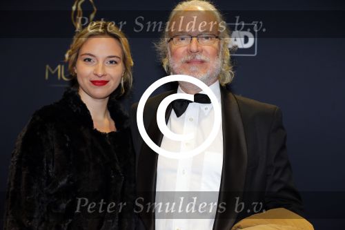 Utrecht 6 januari 2016
Uitreiking musical awards in het beatrixtheater.
Eddy Habbema met vriendin