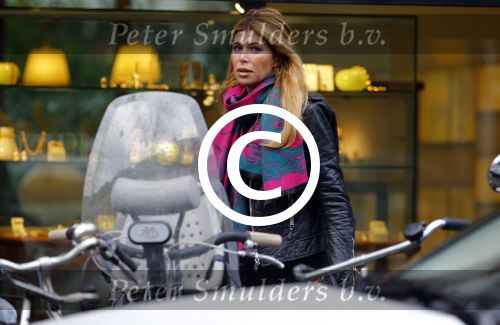 Amsterdam 15 januari 2016
Estelle Cruijff doet boodschappen.