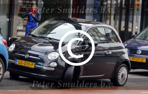 Amsterdam 15 januari 2016
Estelle Cruijff doet boodschappen.