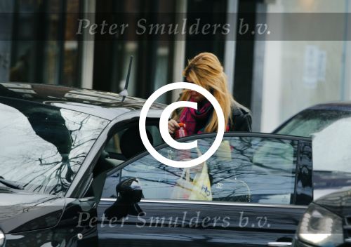 Amsterdam 15 januari 2016
Estelle Cruijff doet boodschappen.