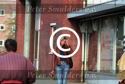 Amsterdam, 26 April 1996
Estelle Cruijff, waarschijnlijk nieuwe vriendin van Ruud Gullit