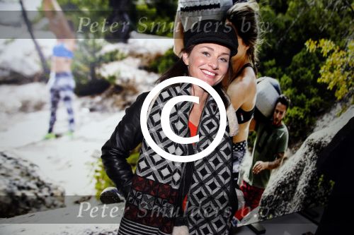 Amsterdam 4 januari 2016 
Opening Fit twenty six sportschool in het centraal station van Amsterdam.
Ashley Samwel is de eigenaresse. Fockeline Ouwerkerk met Sarah Chronis en Loretta Gerards