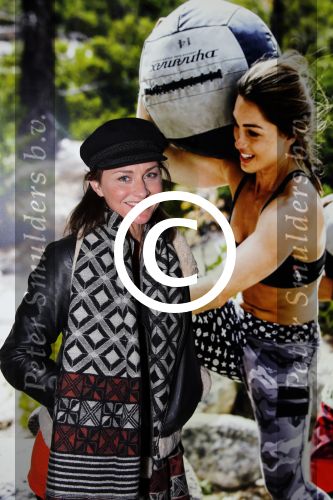 Amsterdam 4 januari 2016 
Opening Fit twenty six sportschool in het centraal station van Amsterdam.
Ashley Samwel is de eigenaresse. Fockeline Ouwerkerk met Sarah Chronis en Loretta Gerards