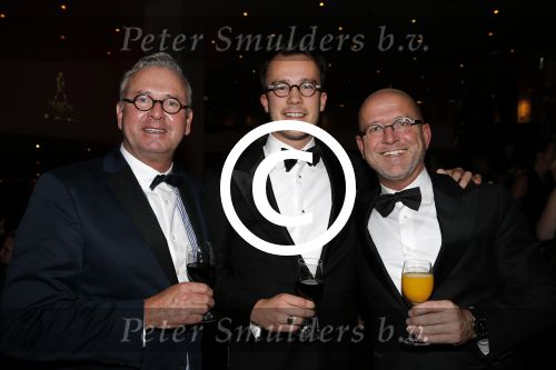 Utrecht 6 januari 2016
Uitreiking musical awards in het beatrixtheater.
Fred Butter met zijn 2 partners